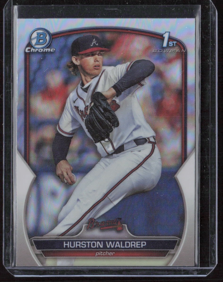 2023 Bowman Chrome #BDC-114 Hurston Waldrep Refractor