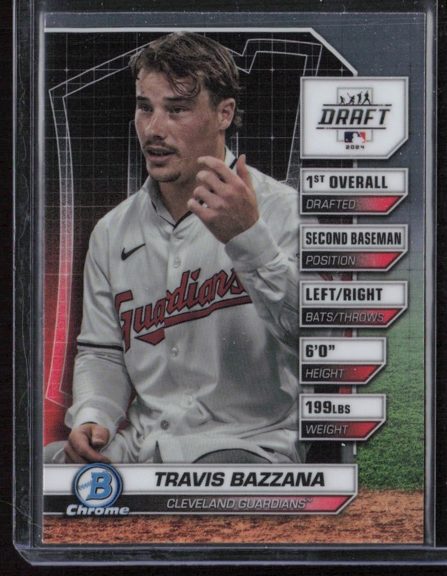 2024 Bowman Chrome #BDN-1 Travis Bazzana Draft Night
