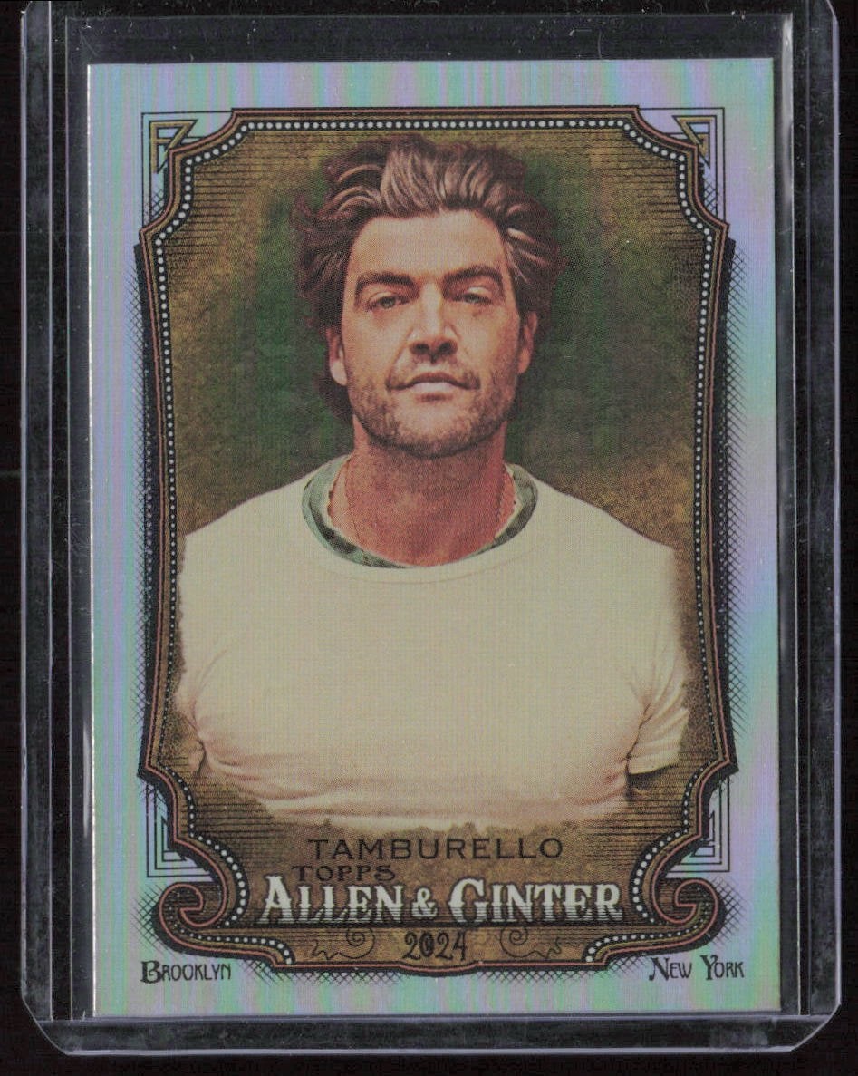 2024 Topps Allen & Ginter #213 Chris Tamburello Silver Portrait