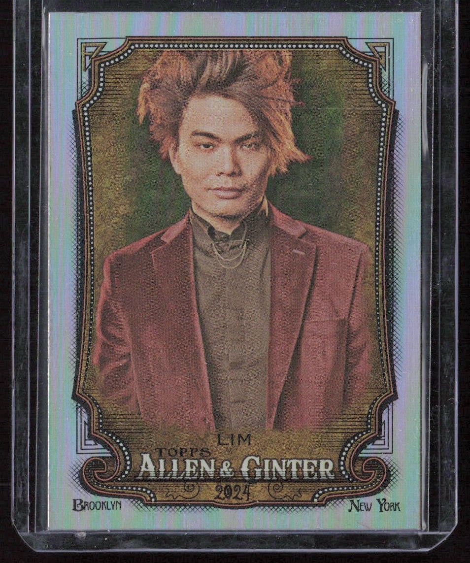 2024 Topps Allen & Ginter #229 Shin Lim Silver Portrait