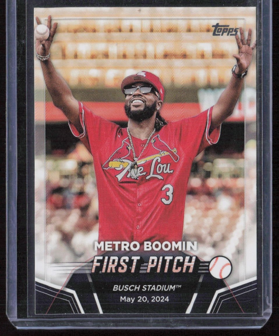 2024 Topps #FP-9 Metro Boomin First Pitch
