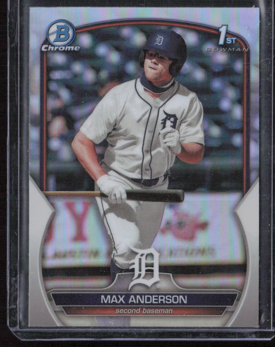 2023 Bowman Chrome #BDC-144 Max Anderson Refractor