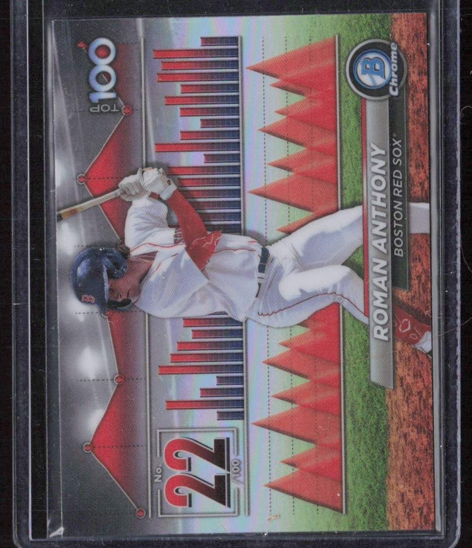 2024 Bowman Chrome #22 Roman Anthony Top 100