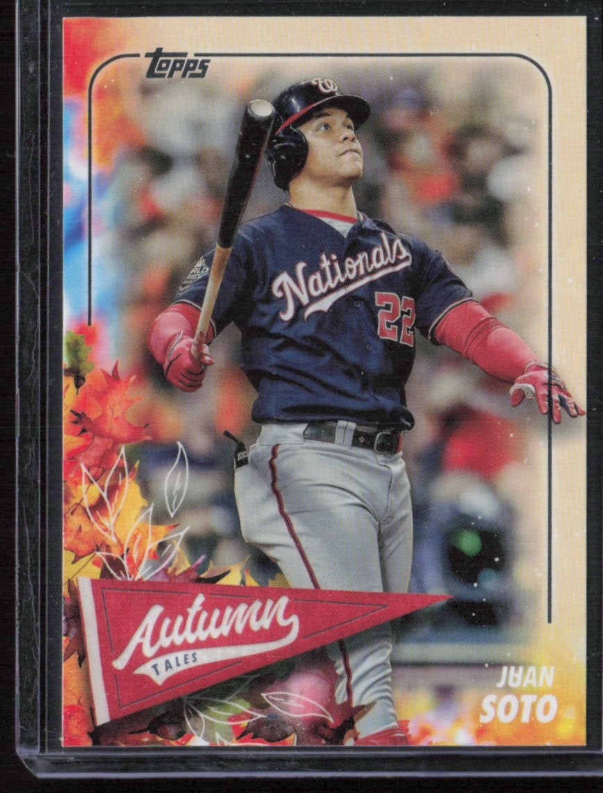2024 Topps #AT-10 Juan Soto Autumn Tales