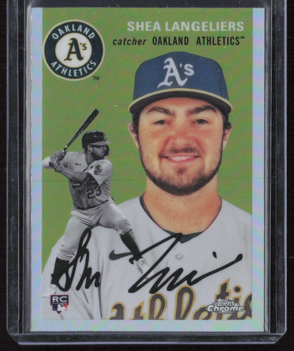 2023 Topps Chrome Platinum Anniversary #5 Shea Langeliers Refractor