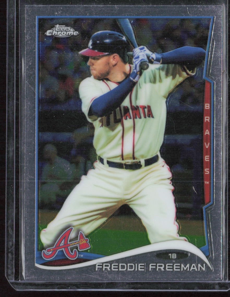 2014 Topps Chrome #146 FREDDIE FREEMAN