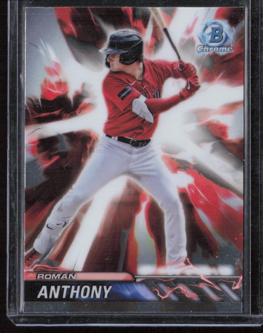 2024 Bowman Chrome #PP-18 Roman Anthony Plasma Power
