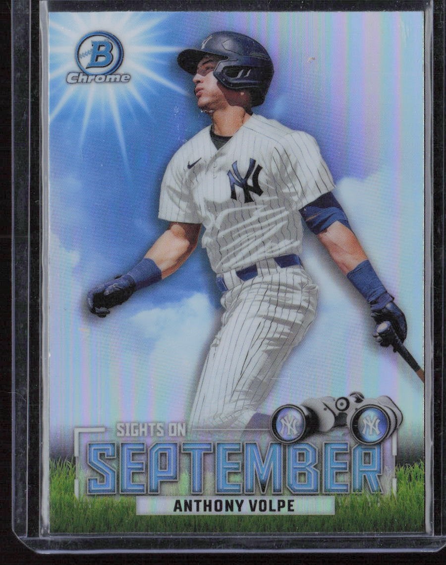2023 Bowman Chrome #SOS-14 Anthony Volpe Sights on September