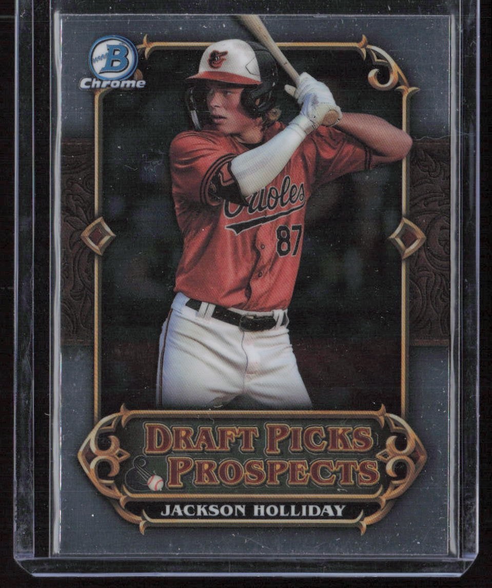 2023 Bowman Chrome Draft Picks & Prospects #DPP-10 JACKSON HOLLIDAY