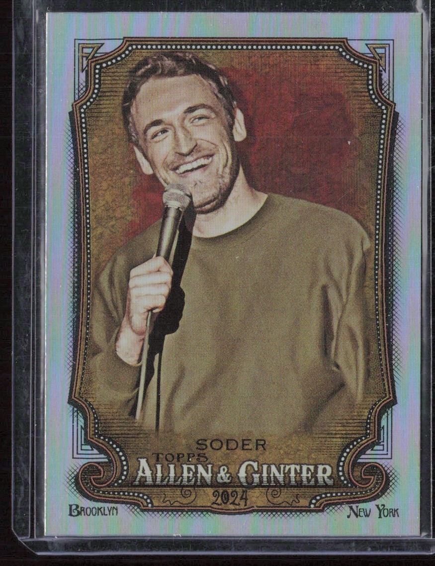 2024 Topps Allen & Ginter #261 Dan Soder Silver Portrait