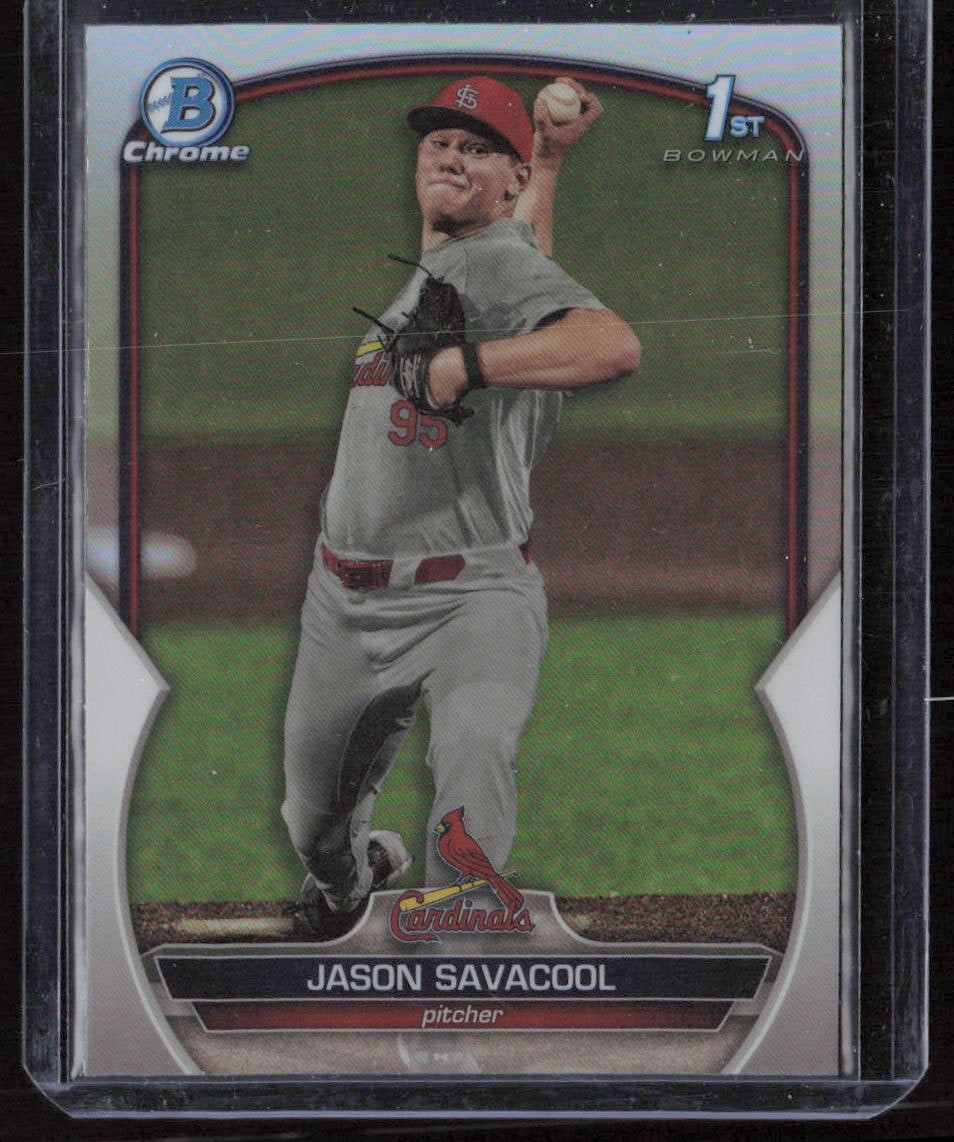 2023 Bowman Chrome #BDC-200 Jason Savacool Refractor