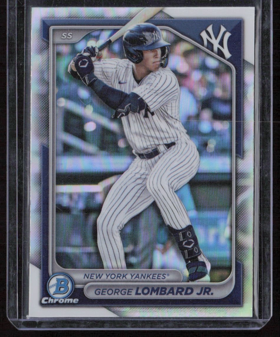 2023 Bowman Chrome #BDC-118 George Lombard Jr. Refractor