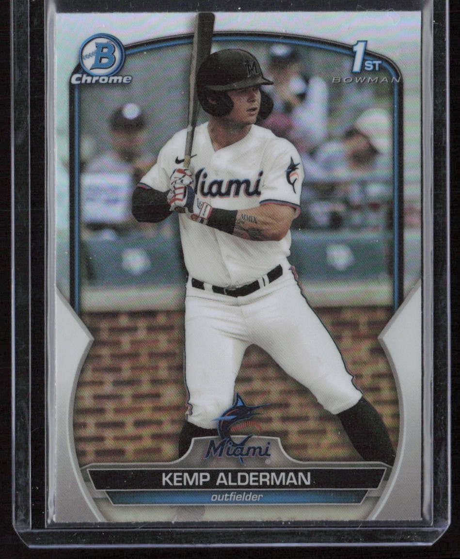 2023 Bowman Chrome #BDC-123 Kemp Alderman Refractor