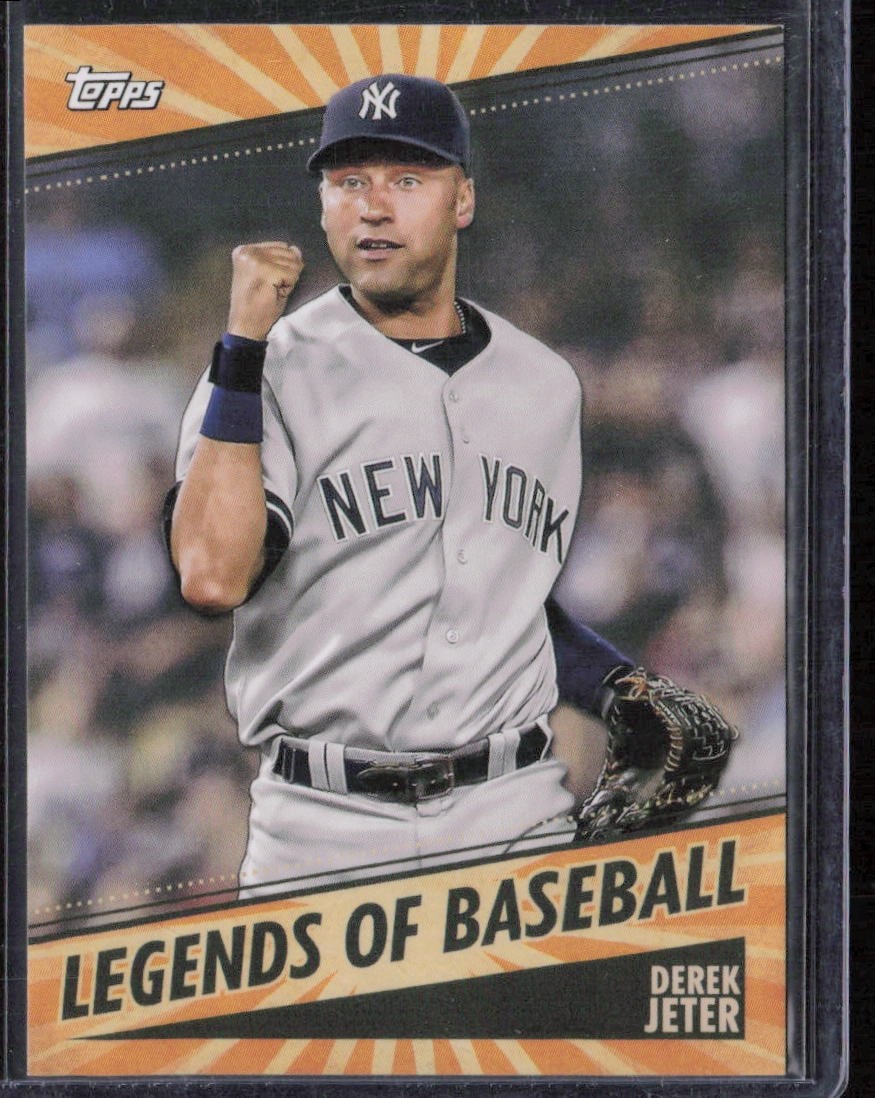 2021 Topps Opening Day Legends of Baseball #LOB-10 Derek Jeter
