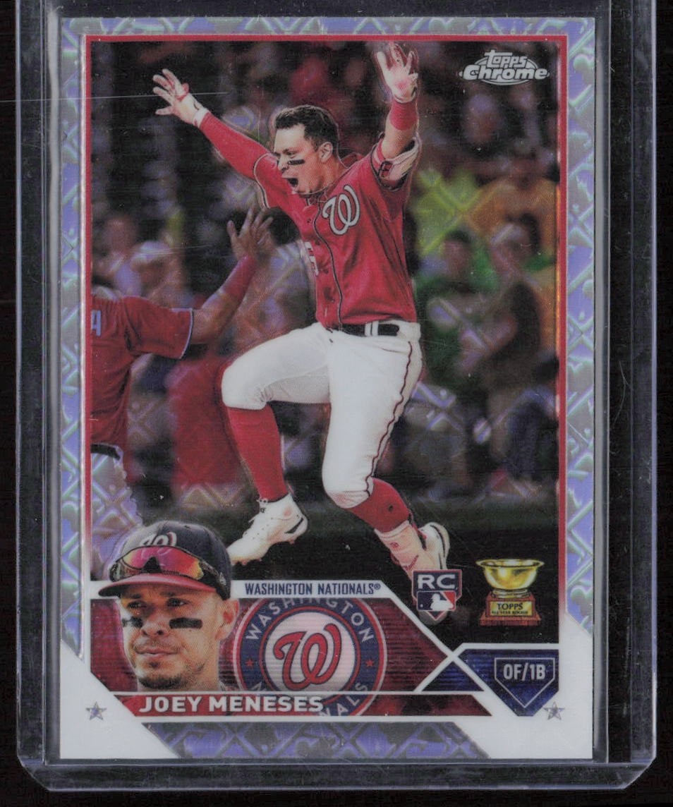 2022 Topps Chrome #60 Joey Meneses Logofractor