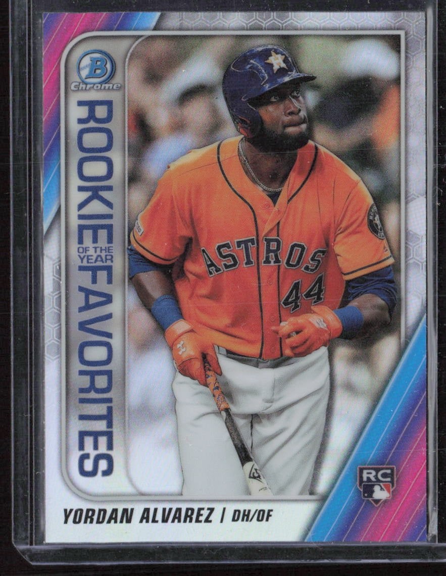 2020 Topps Bowman Chrome Rookie Favorites Yordan Alvarez