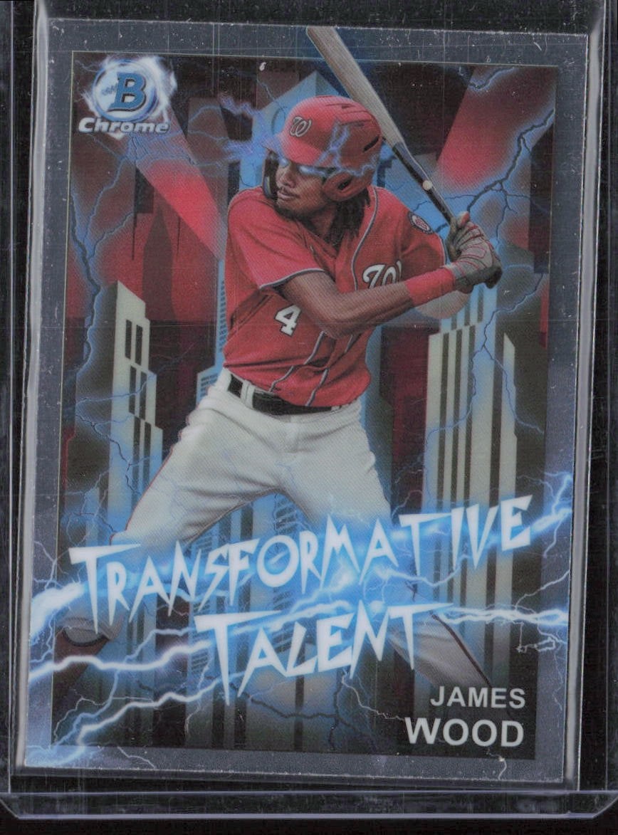2023 Bowman Chrome #TT-15 James Wood Transformative Talent
