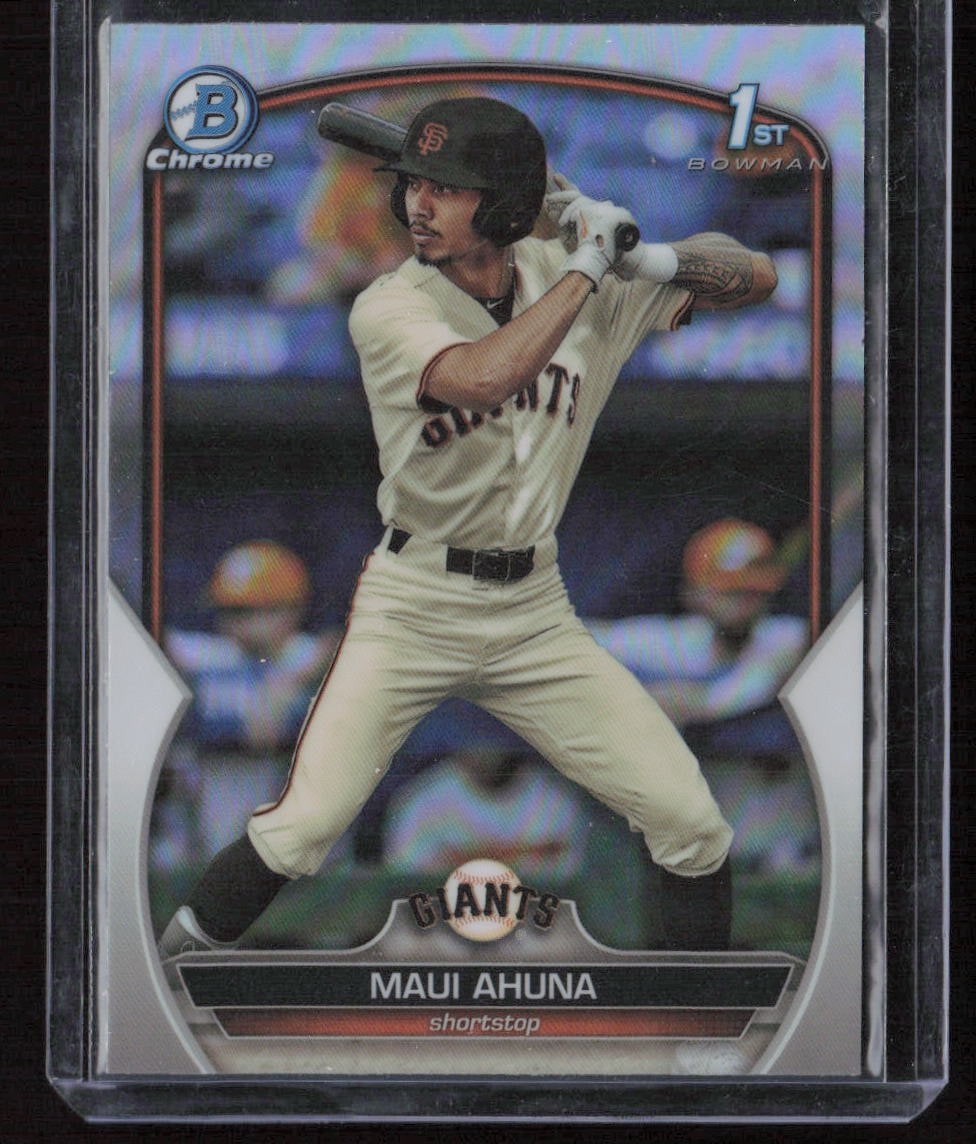 2023 Bowman Chrome #BDC-163 Maui Ahuna Refractor