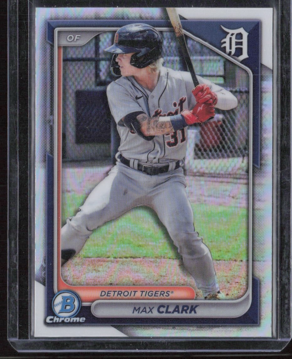 2024 Bowman Chrome #BDC-104 Max Clark Refractor
