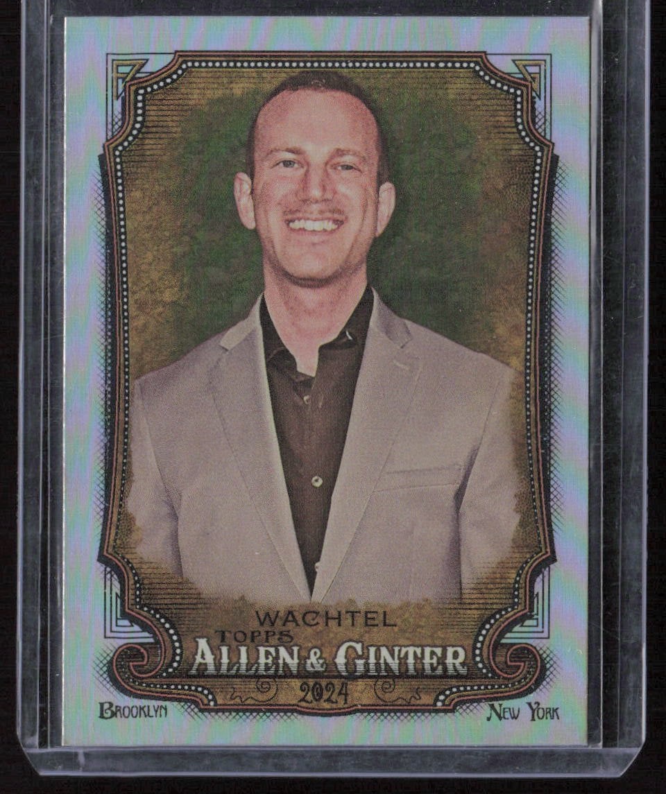 2024 Topps Allen & Ginter #296 Charlie Wachtel Silver Portrait