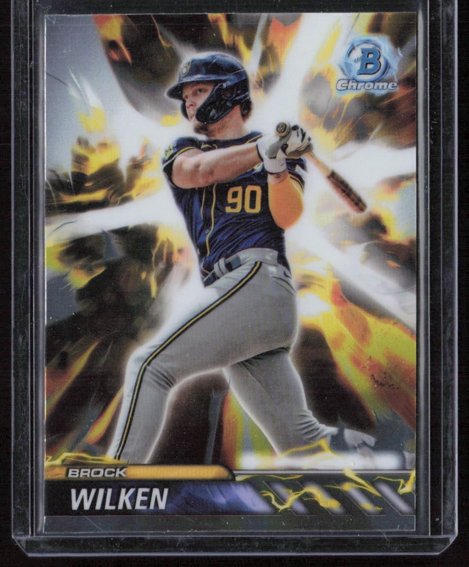 2024 Bowman Chrome #PP-12 Brock Wilken Plasma Power