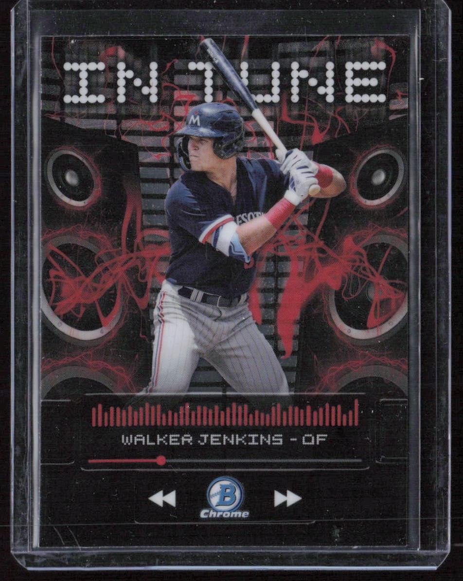 2024 Bowman Chrome #IT-16 Walker Jenkins In Tune