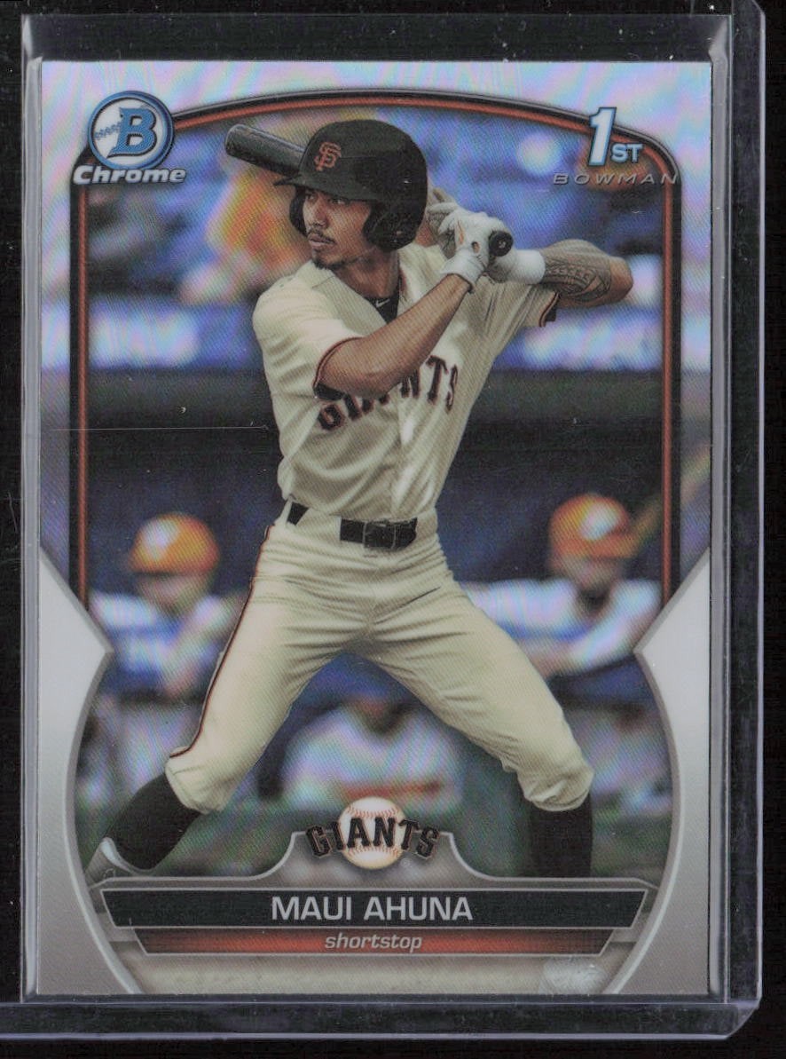 2023 Bowman Chrome #BDC-163 Maui Ahuna Refractor