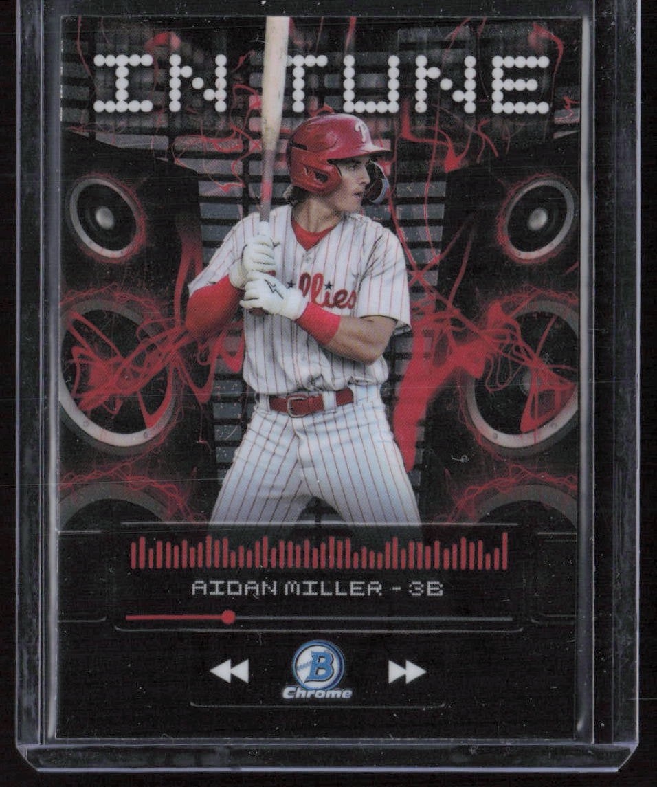 2024 Bowman Chrome #IT-19 Aidan Miller In Tune