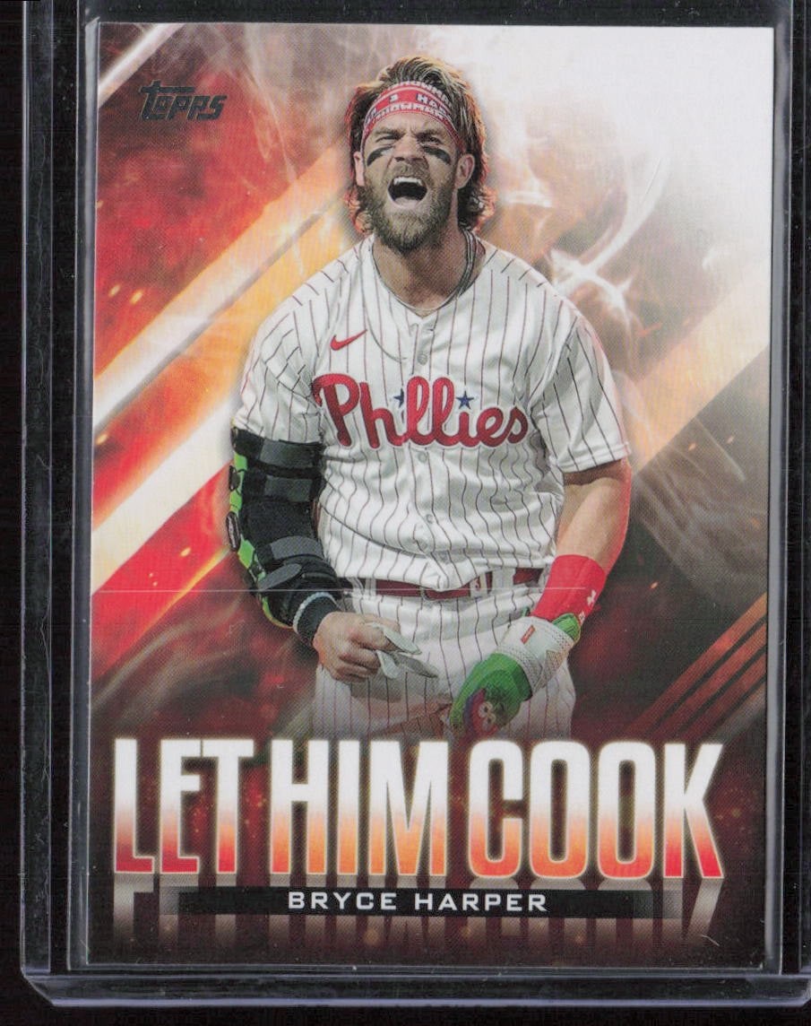 2024 Topps #LHC-9 Bryce Harper Let Him Cook