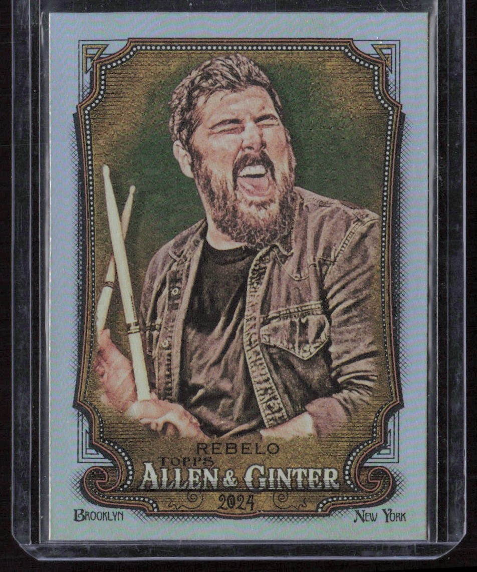 2024 Topps Allen & Ginter #267 George Rebelo Silver Portrait