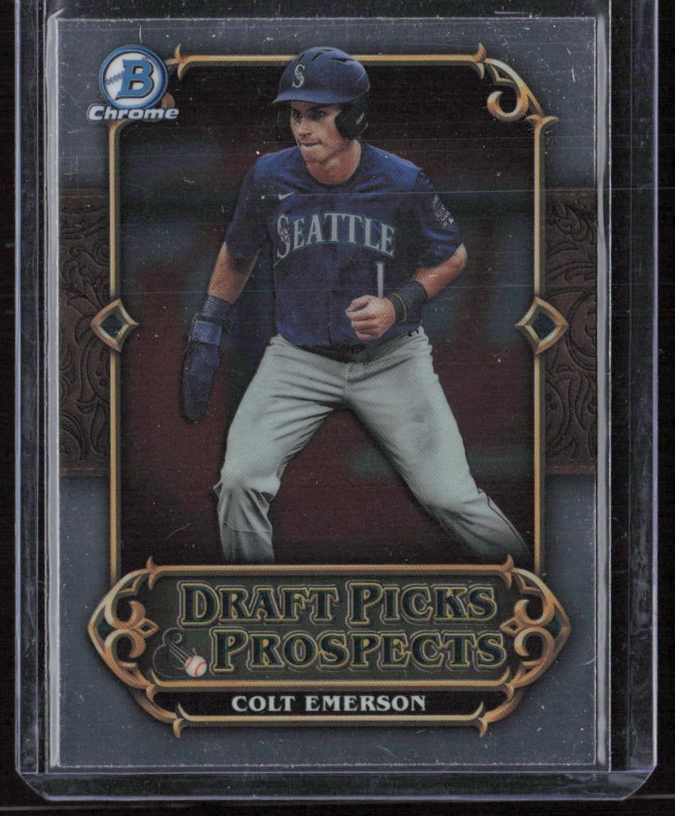 2023 Bowman Chrome Draft Picks & Prospects #DPP-17 Colt Emerson