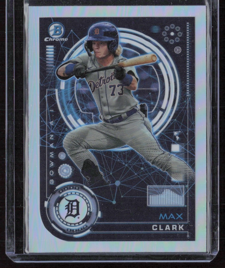 2024 Bowman Chrome #BAI-11 Max Clark AI