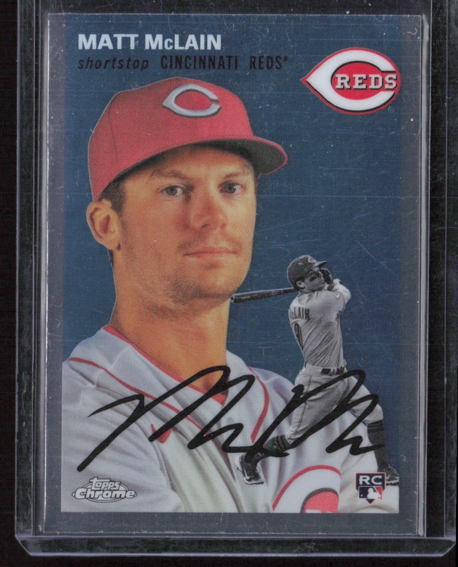 2023 Topps Chrome Platinum Anniversary #307 Matt McLain Base