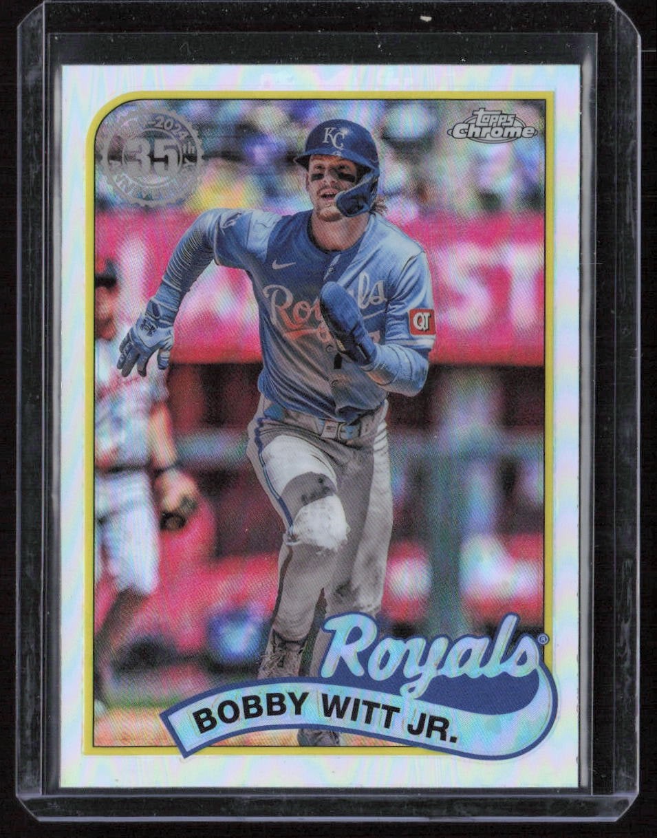 2024 Topps Chrome #89CU-11 BOBBY WITT JR. 1989 35th Anniversary