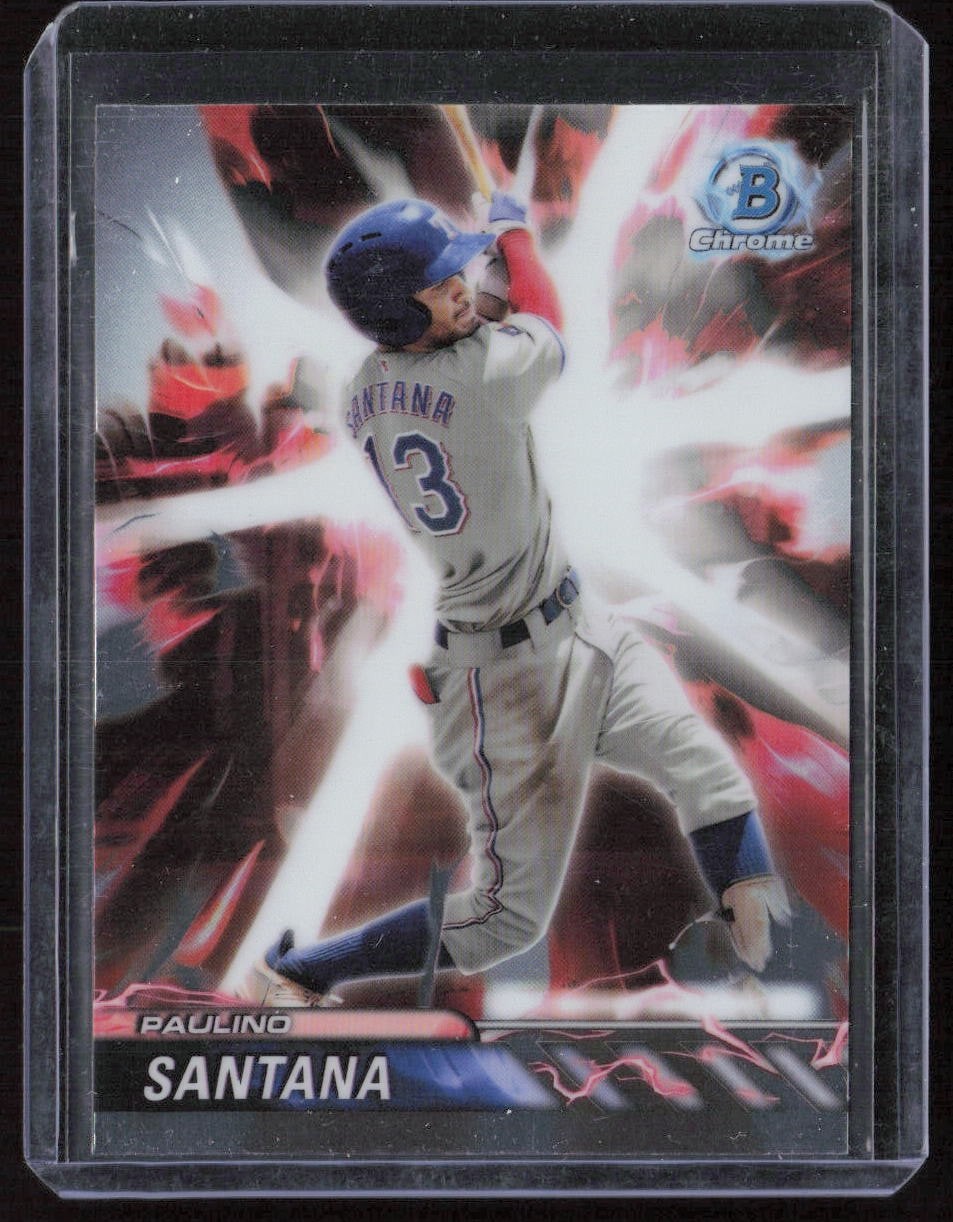 2024 Bowman Chrome #PP-20 Paulino Santana Plasma Power