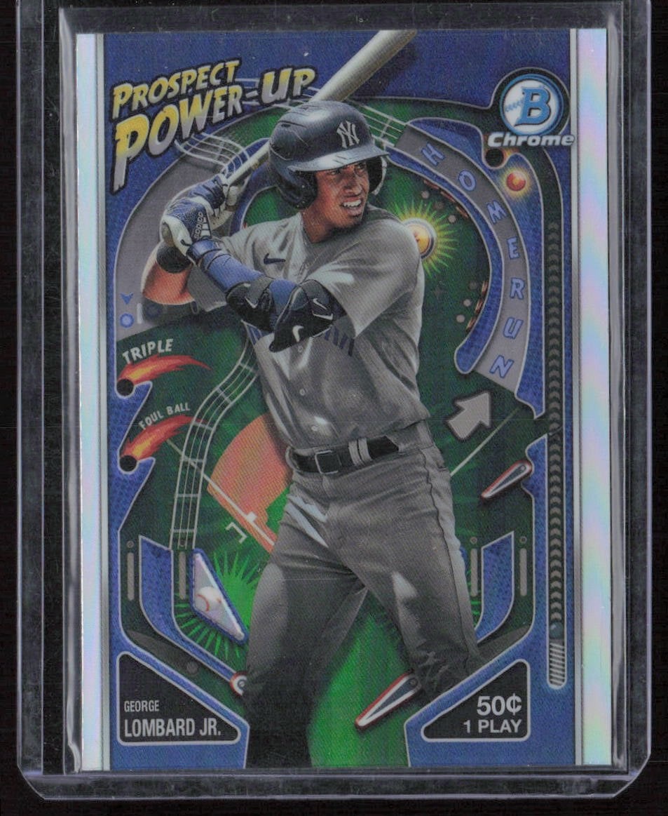 2024 Bowman Chrome Prospect Power-Up #PP-17 George Lombard Jr.