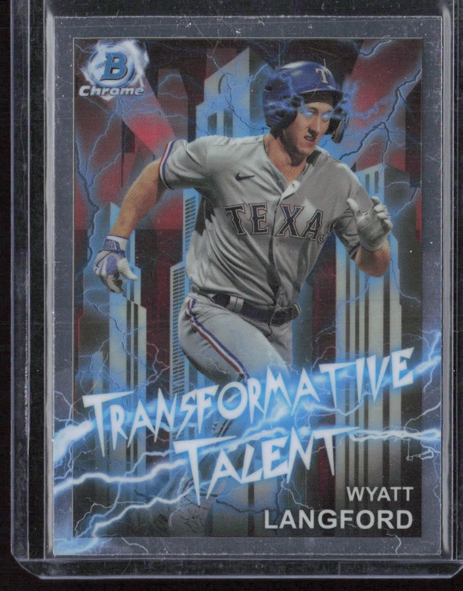 2023 Bowman Chrome Transformative Talent #TT-18 WYATT LANGFORD