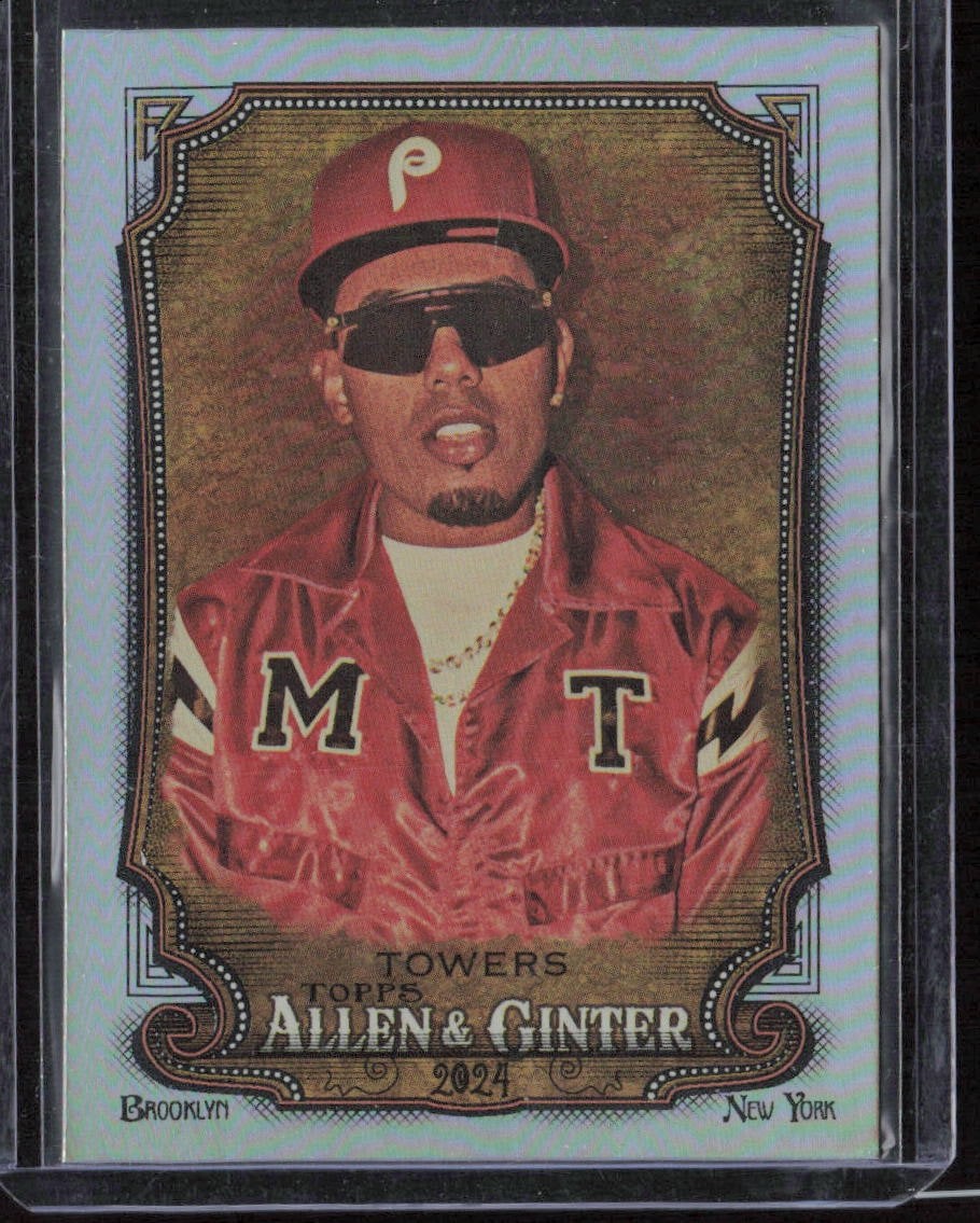2024 Topps Allen & Ginter #260 Myke Towers Silver Portrait