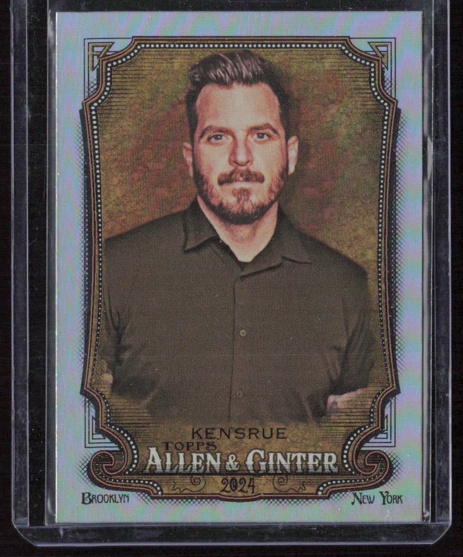 2024 Topps Allen & Ginter #284 Dustin Kensrue Silver Portrait