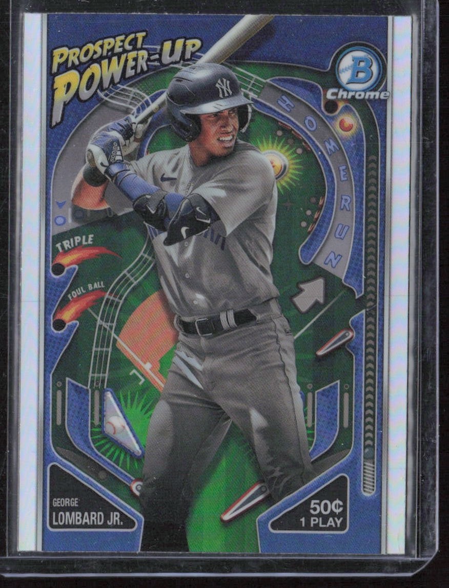 2024 Bowman Chrome Prospect Power-Up #PP-17 George Lombard Jr.
