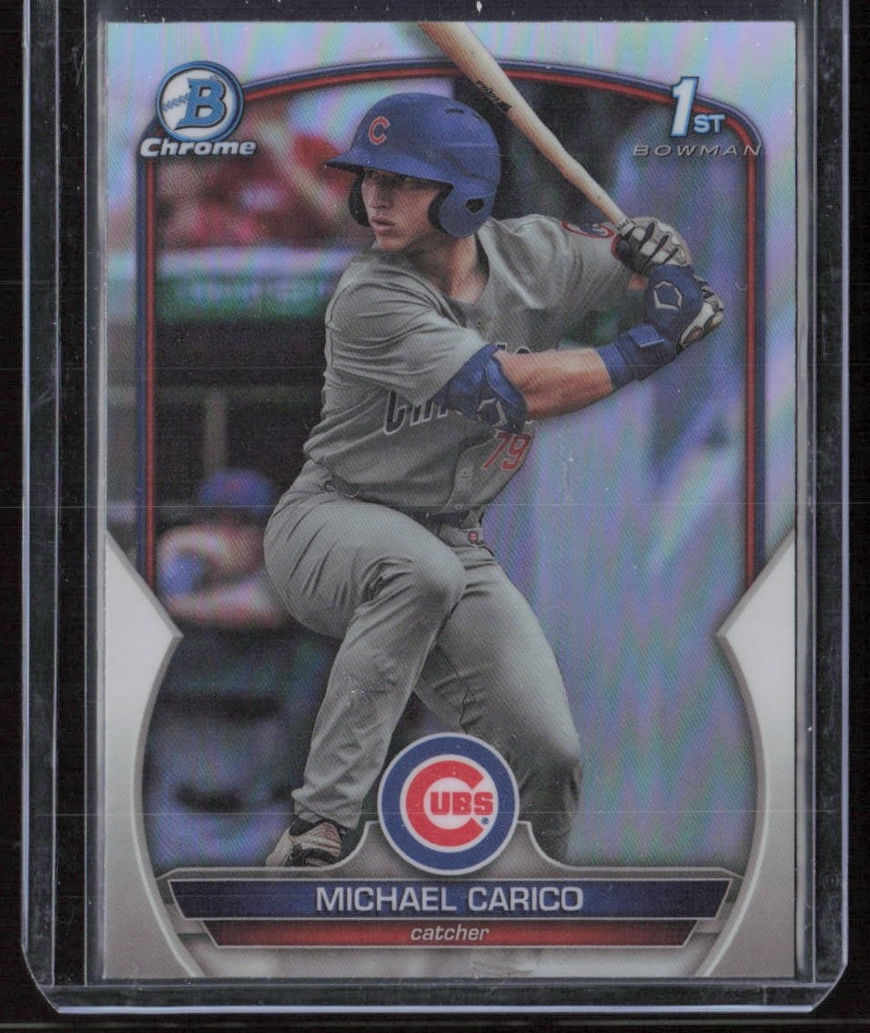 2023 Bowman Chrome #BDC-170 Michael Carico Refractor