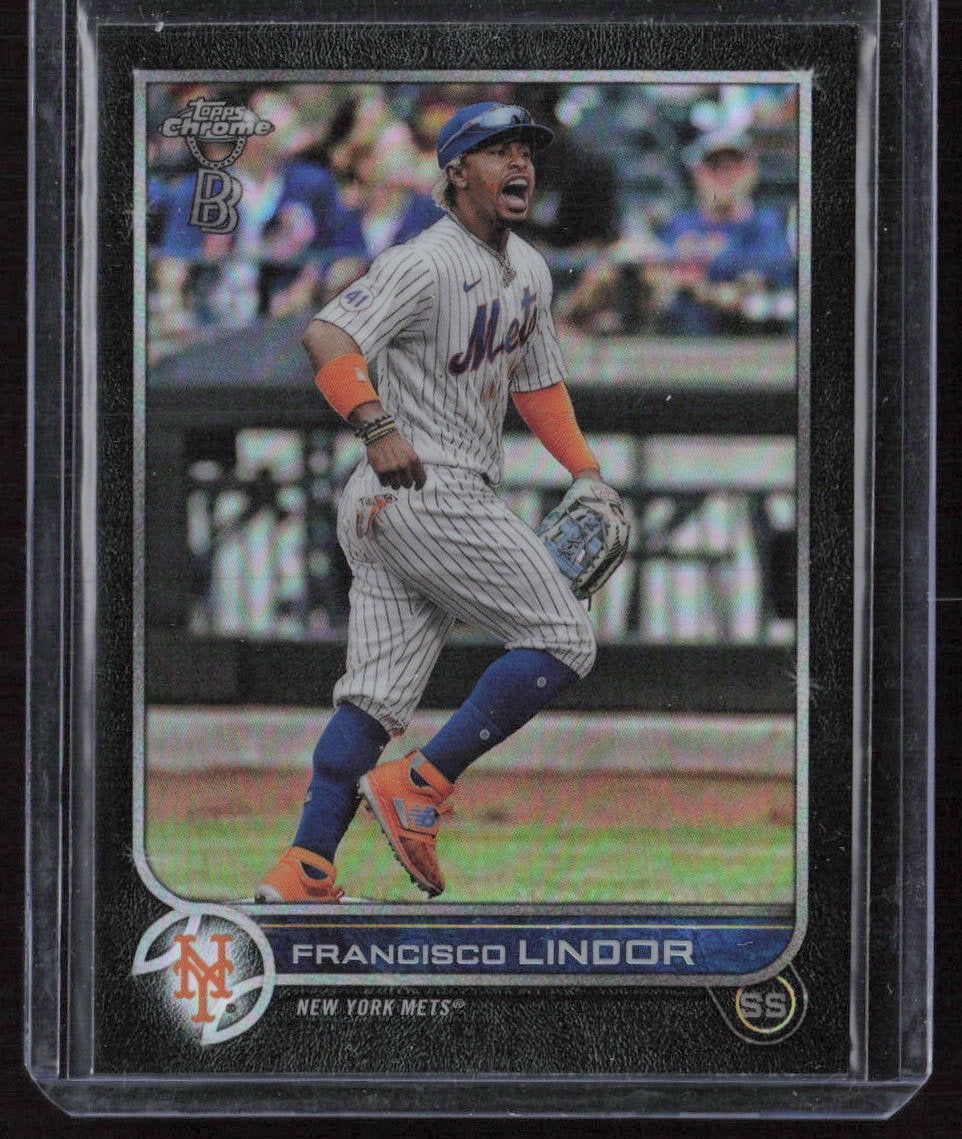 2021 Topps Chrome Ben Baller #166 FRANCISCO LINDOR Base