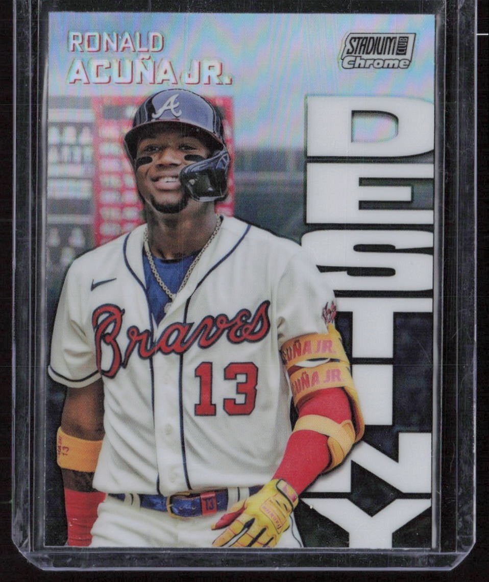 2022 Topps Stadium Club Chrome Ronald Acuña Jr. Destiny