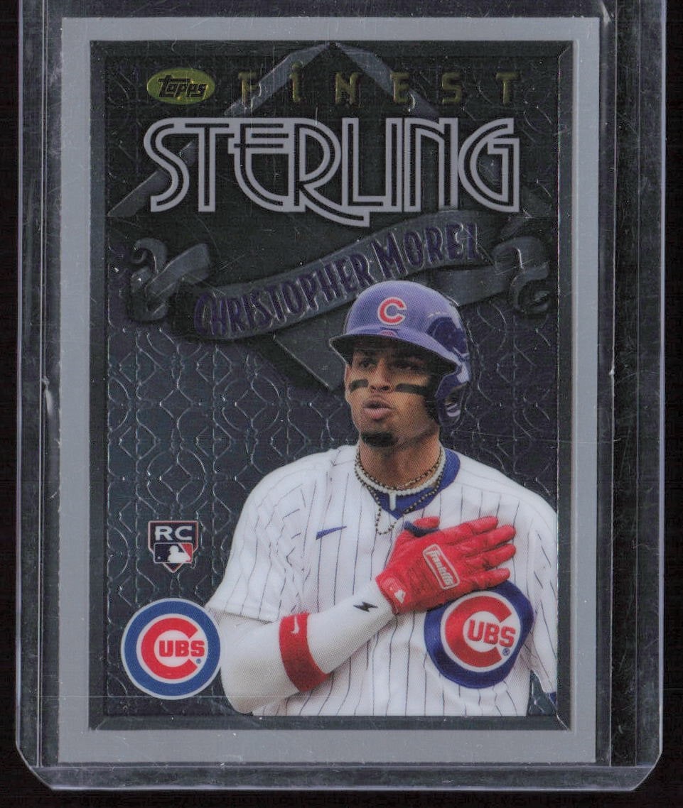 2023 Topps Finest Sterling #121 Christopher Morel S27