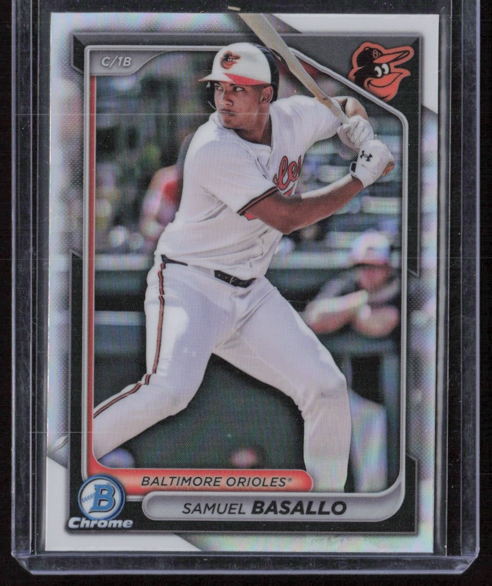 2024 Bowman Chrome #BDC-128 Samuel Basallo Refractor