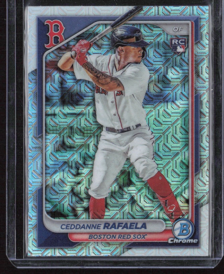 2024 Bowman Chrome #84 Ceddanne Rafaela Mojo Refractor