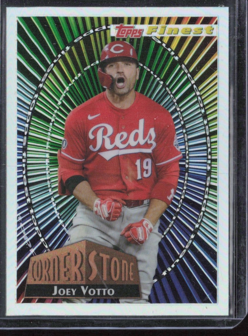 2022 Topps Finest Cornerstone JOEY VOTTO