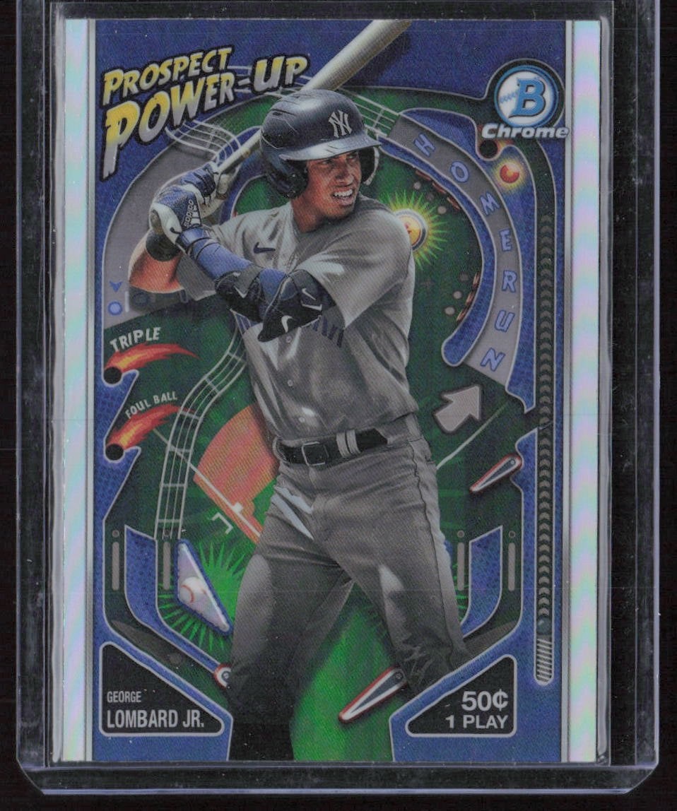2024 Bowman Chrome Prospect Power-Up #PP-17 George Lombard Jr.