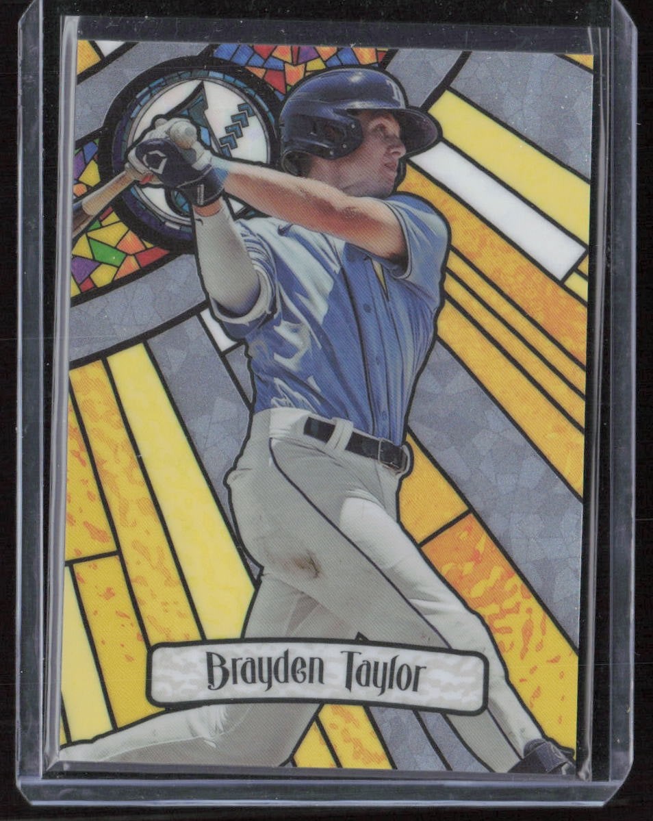 2023 Bowman Draft #BGA-9 Brayden Taylor Glass