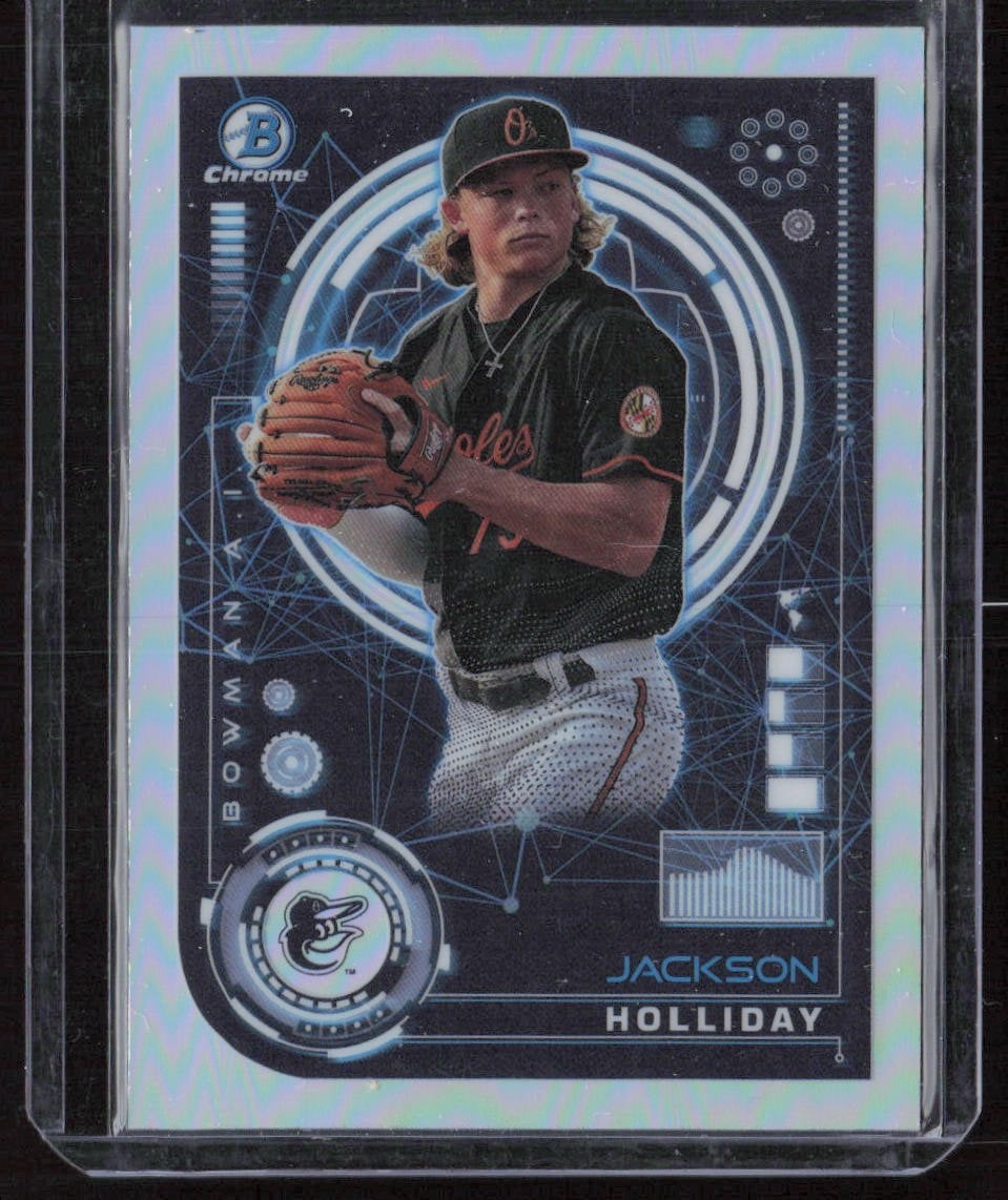 2024 Bowman Chrome #BAI-6 Jackson Holliday AI